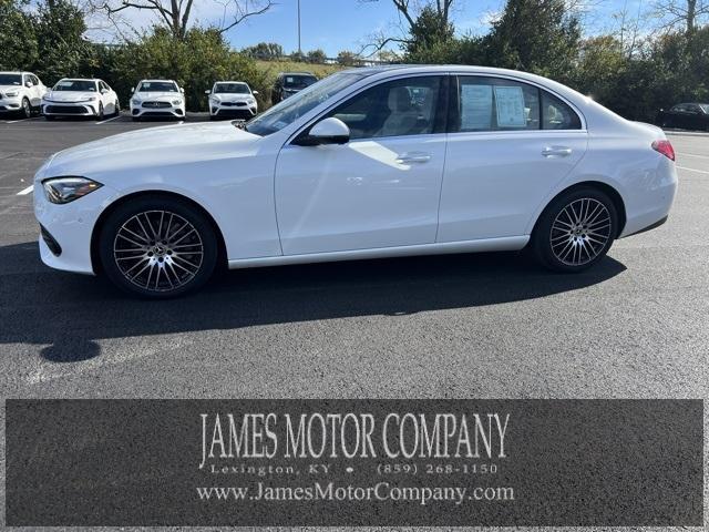 used 2025 Mercedes-Benz C-Class car, priced at $44,994