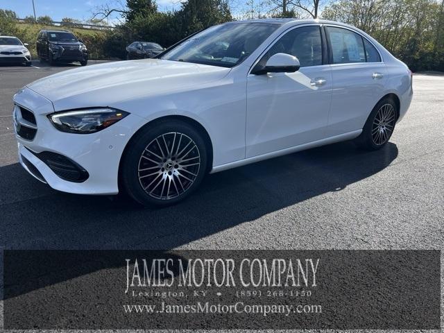 used 2025 Mercedes-Benz C-Class car, priced at $44,994