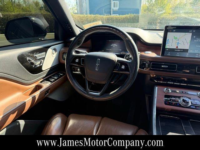 used 2021 Lincoln Aviator car, priced at $31,840
