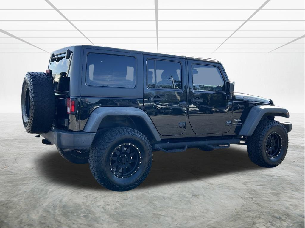 used 2015 Jeep Wrangler Unlimited car, priced at $14,788