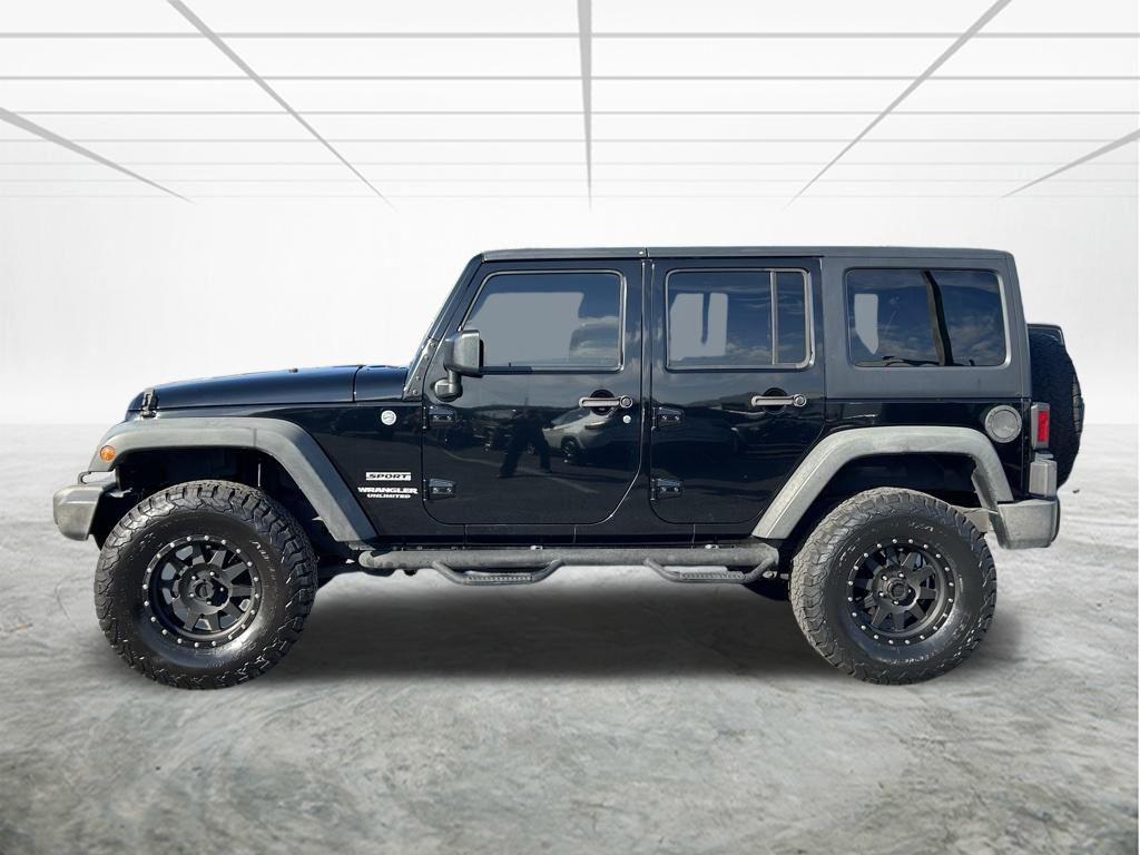 used 2015 Jeep Wrangler Unlimited car, priced at $14,788