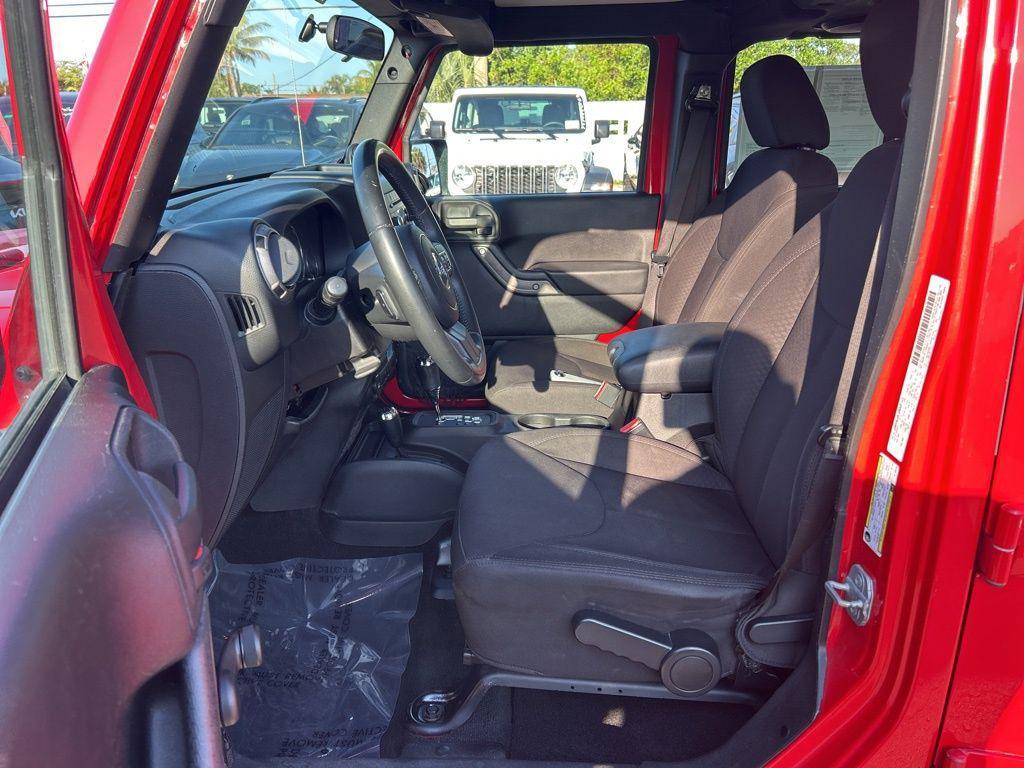 used 2014 Jeep Wrangler Unlimited car, priced at $14,142