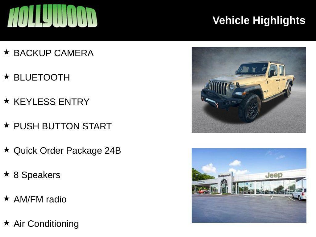 used 2020 Jeep Gladiator car, priced at $24,297