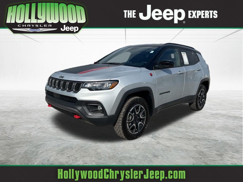 used 2024 Jeep Compass car, priced at $23,219