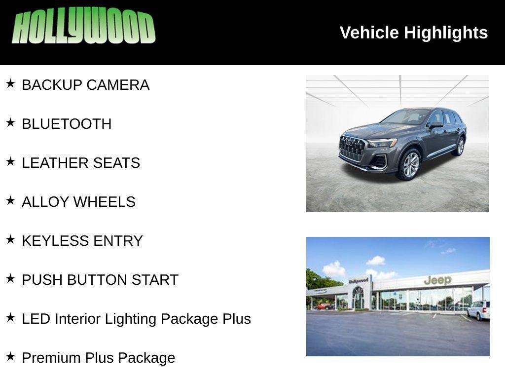 used 2025 Audi Q7 car, priced at $45,995