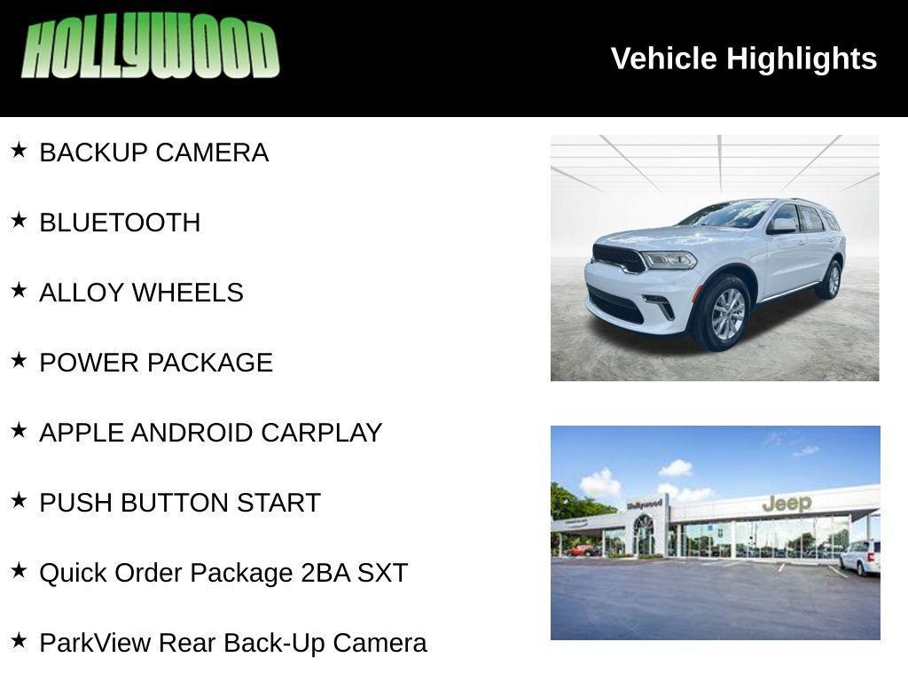 used 2022 Dodge Durango car, priced at $21,550