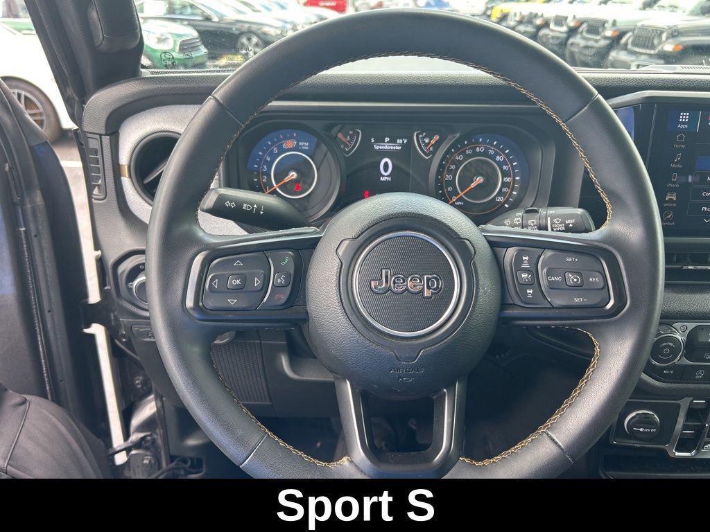 used 2024 Jeep Wrangler car, priced at $30,302