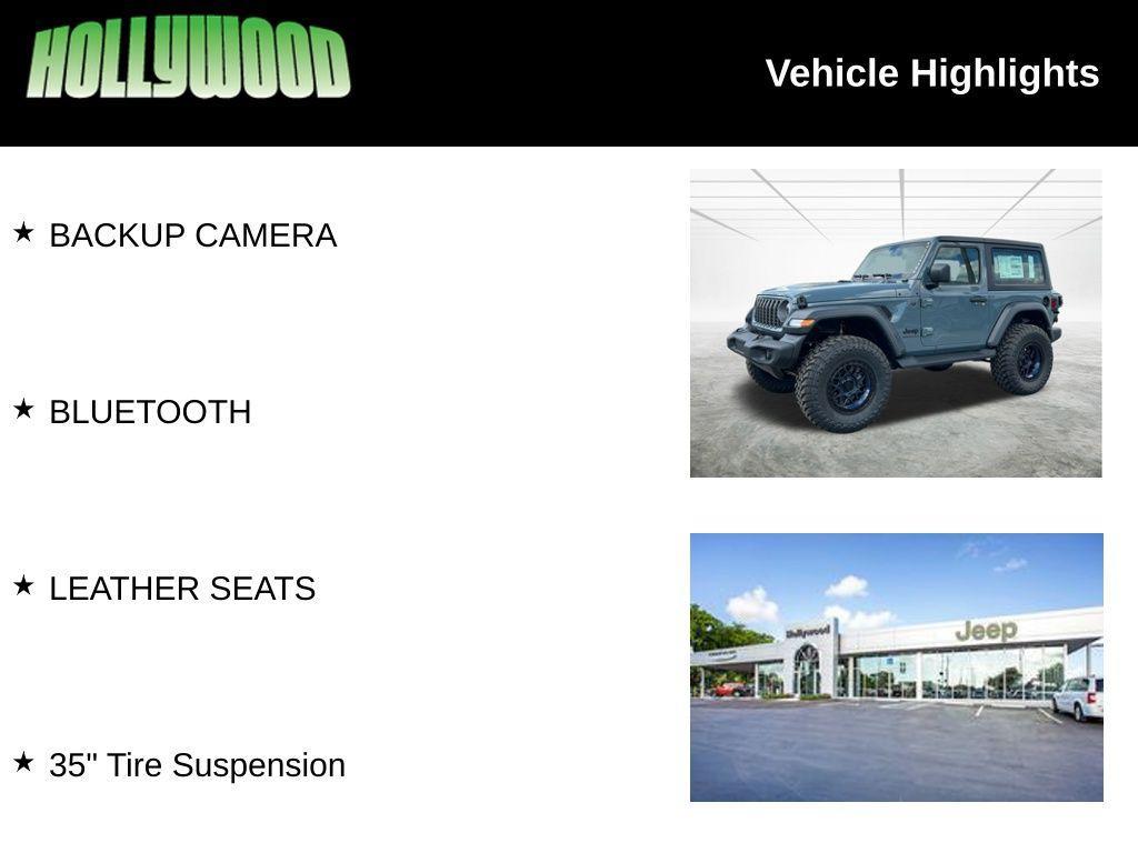 new 2026 Jeep Wrangler car, priced at $52,599