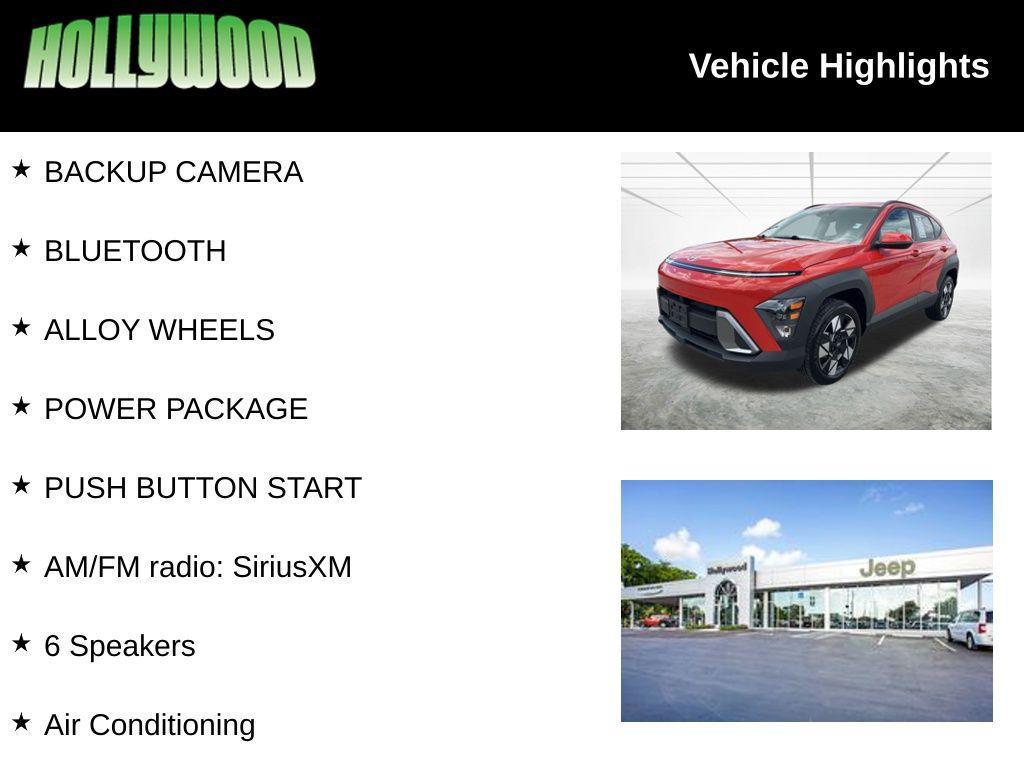 used 2024 Hyundai Kona car, priced at $18,123