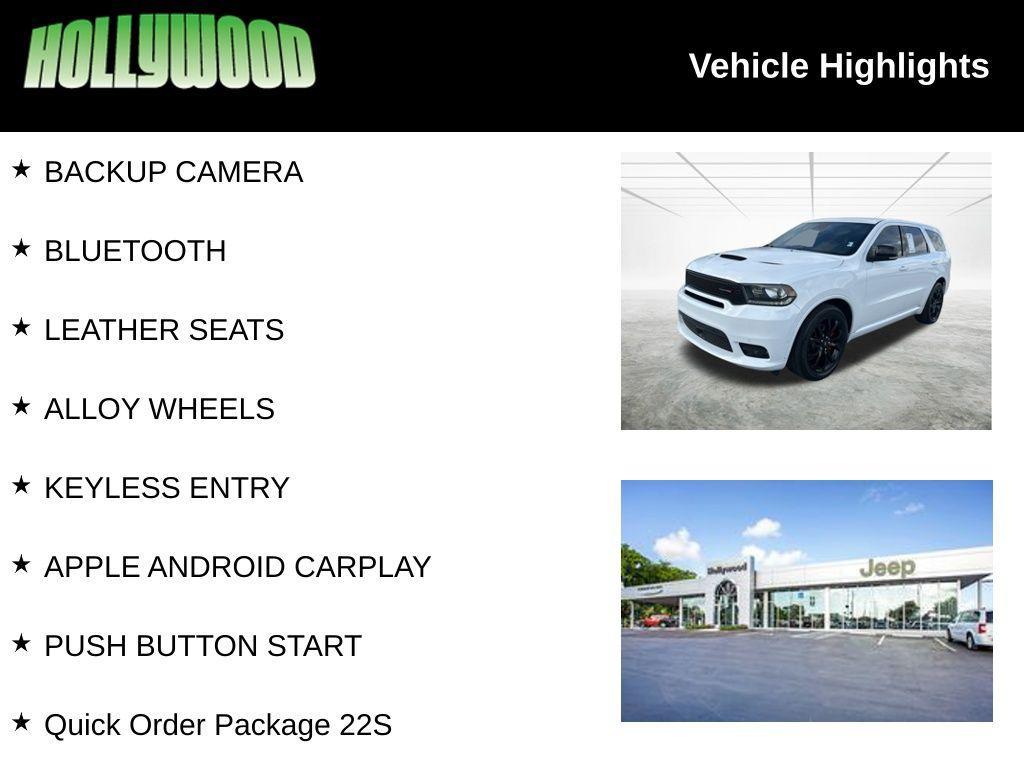 used 2019 Dodge Durango car, priced at $25,710