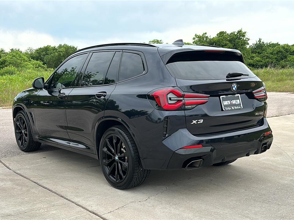 used 2024 BMW X3 car, priced at $39,888