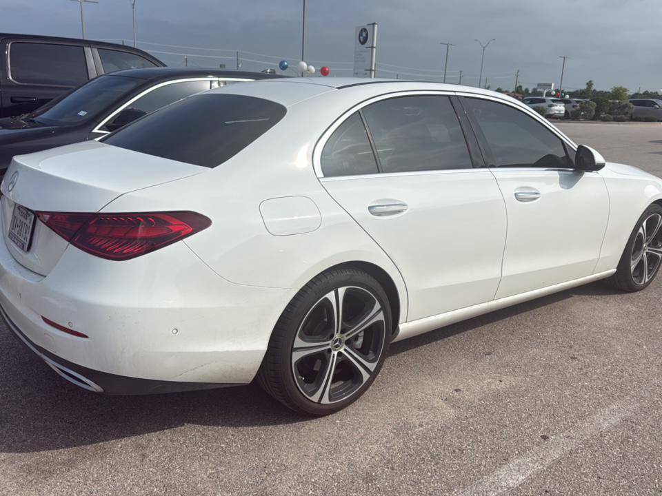 used 2025 Mercedes-Benz C-Class car, priced at $36,995