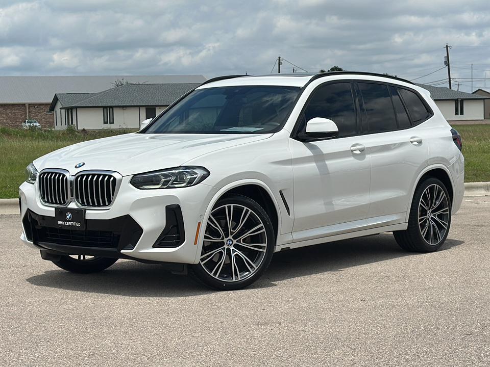 used 2024 BMW X3 car, priced at $40,495