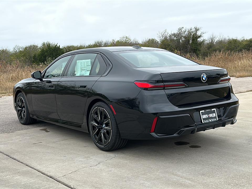 new 2026 BMW 740 car, priced at $101,515