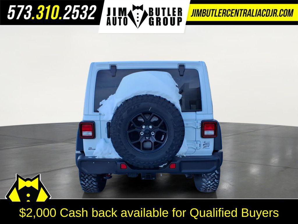 new 2026 Jeep Wrangler car, priced at $43,532