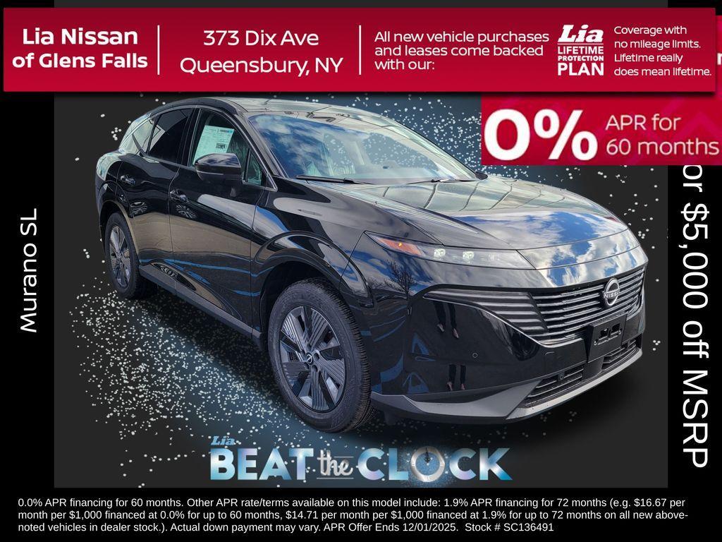 new 2025 Nissan Murano car, priced at $39,805