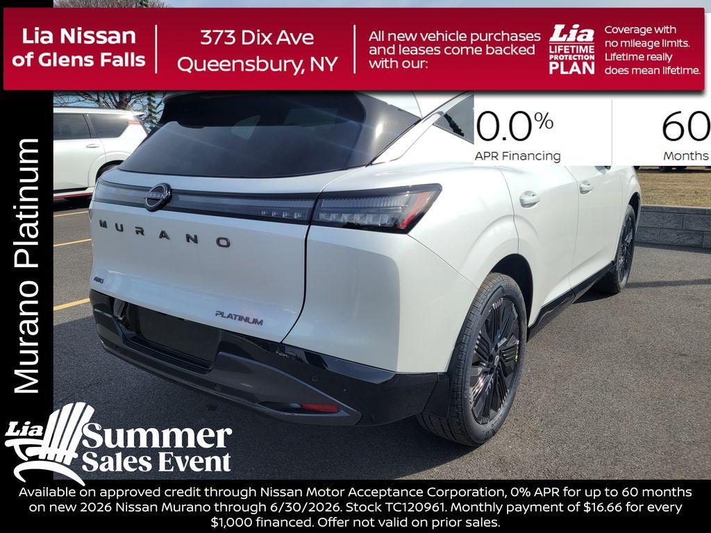 new 2026 Nissan Murano car, priced at $49,155
