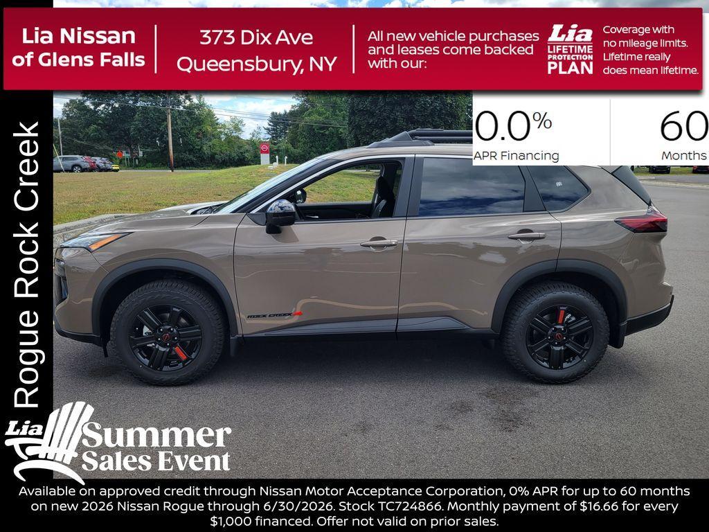 new 2026 Nissan Rogue car, priced at $34,390