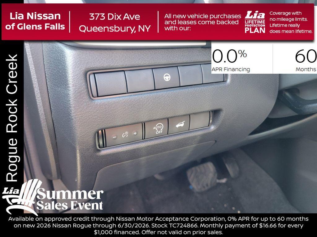 new 2026 Nissan Rogue car, priced at $34,390