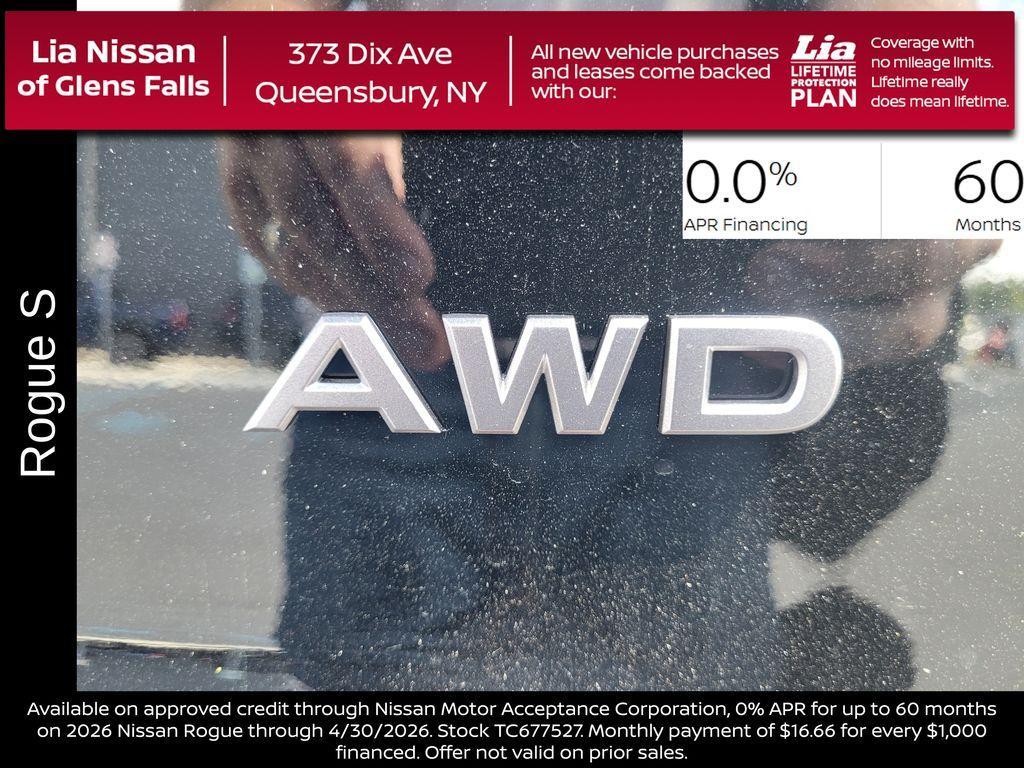 new 2026 Nissan Rogue car, priced at $28,910