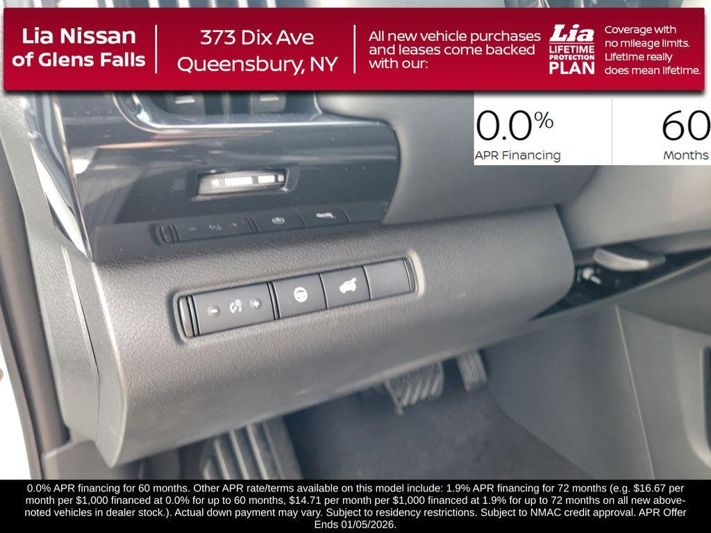 new 2025 Nissan Pathfinder car, priced at $39,825