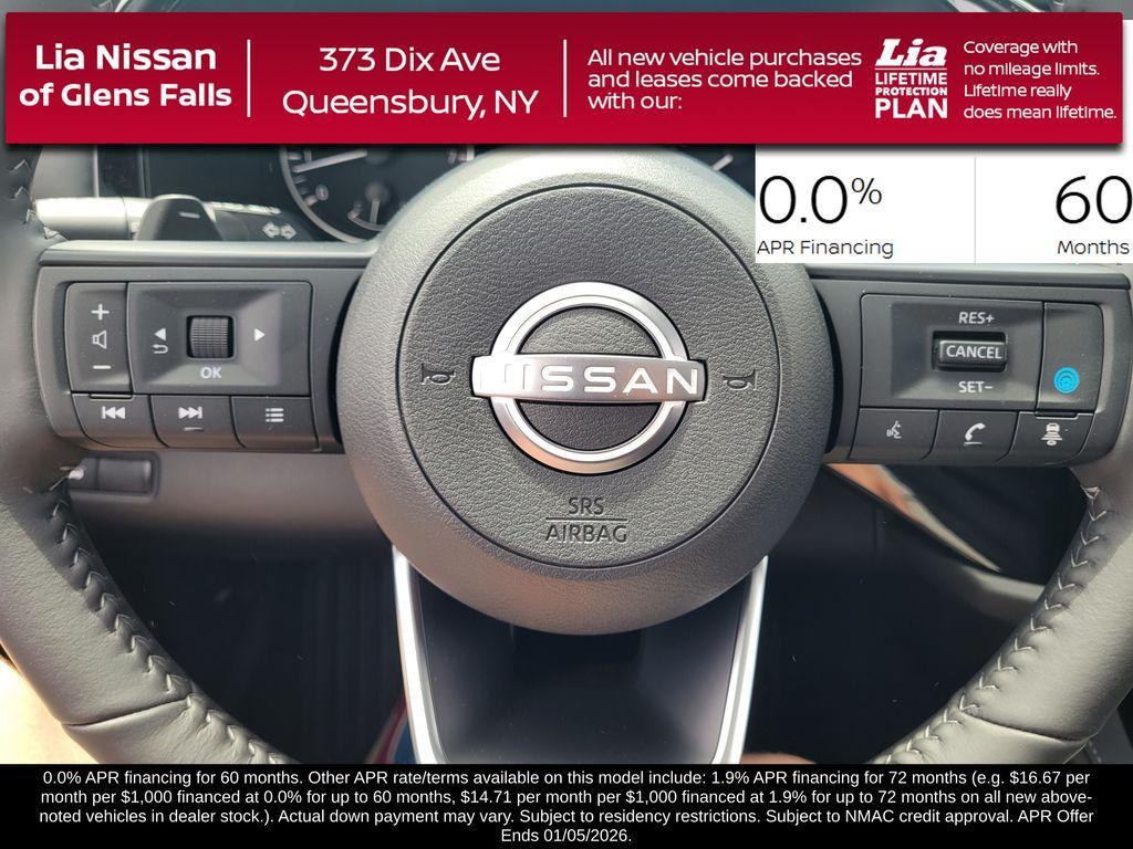 new 2025 Nissan Pathfinder car, priced at $39,825