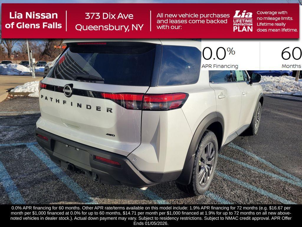 new 2025 Nissan Pathfinder car, priced at $39,825