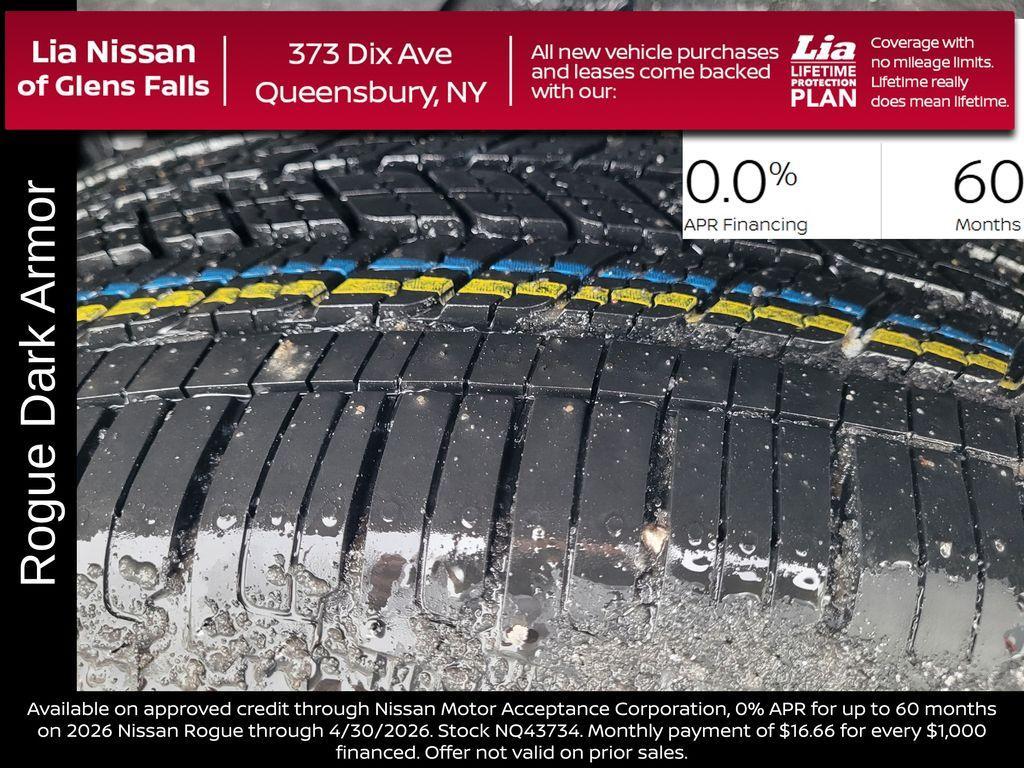 new 2026 Nissan Rogue car, priced at $33,110