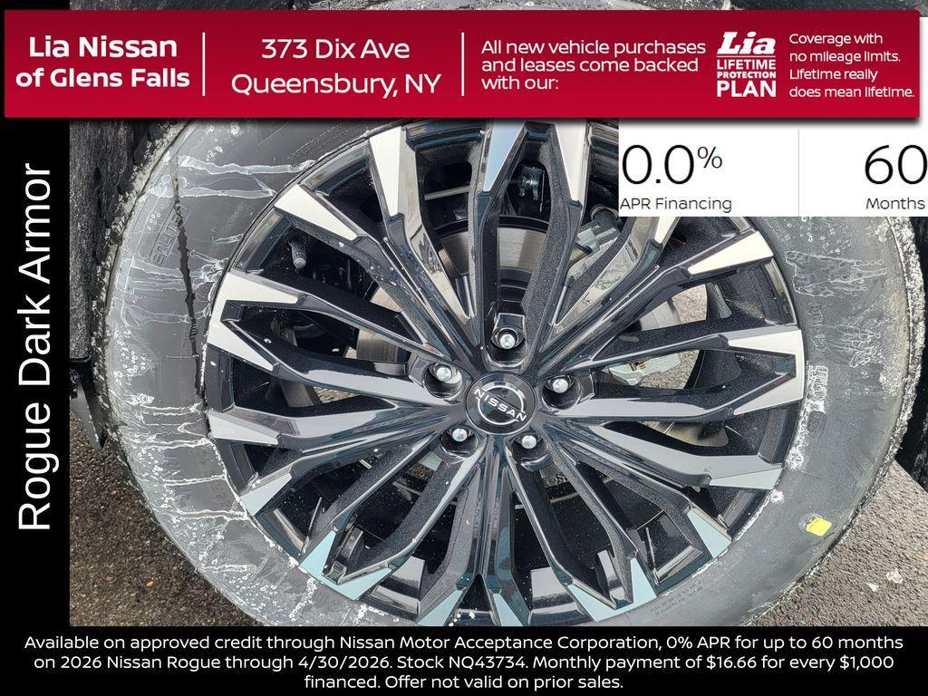 new 2026 Nissan Rogue car, priced at $33,110