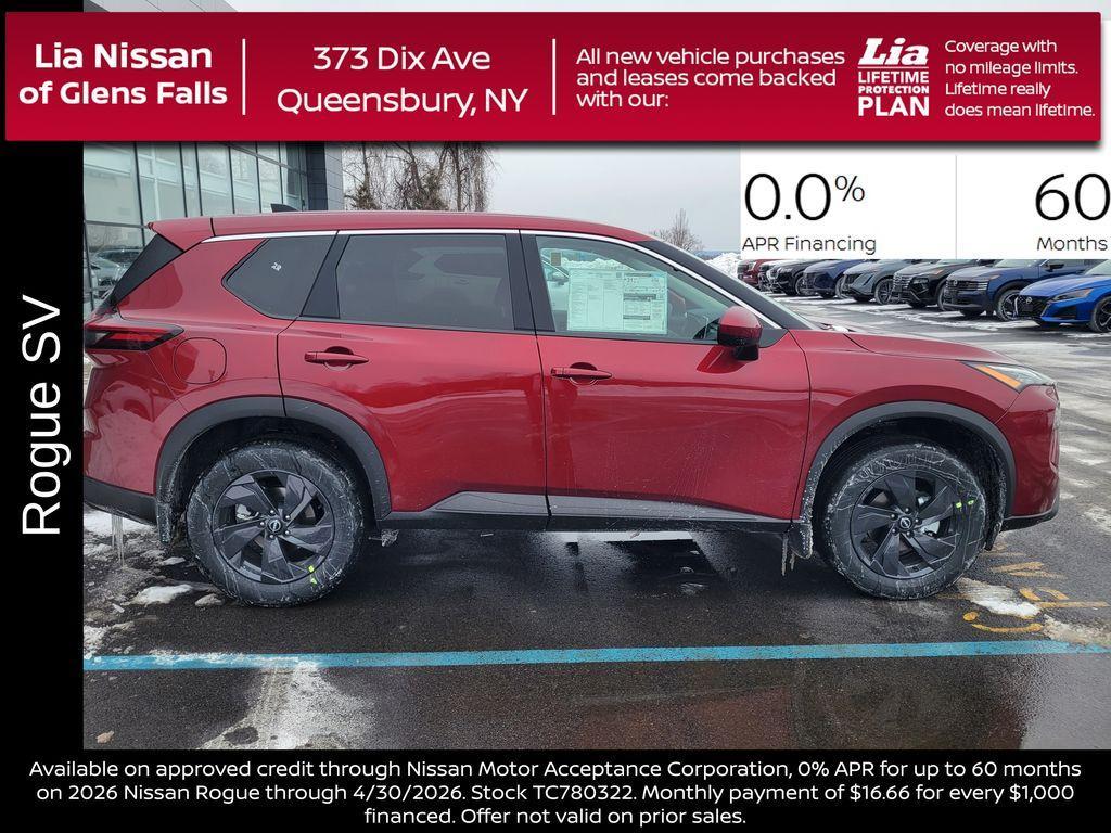 new 2026 Nissan Rogue car, priced at $31,250