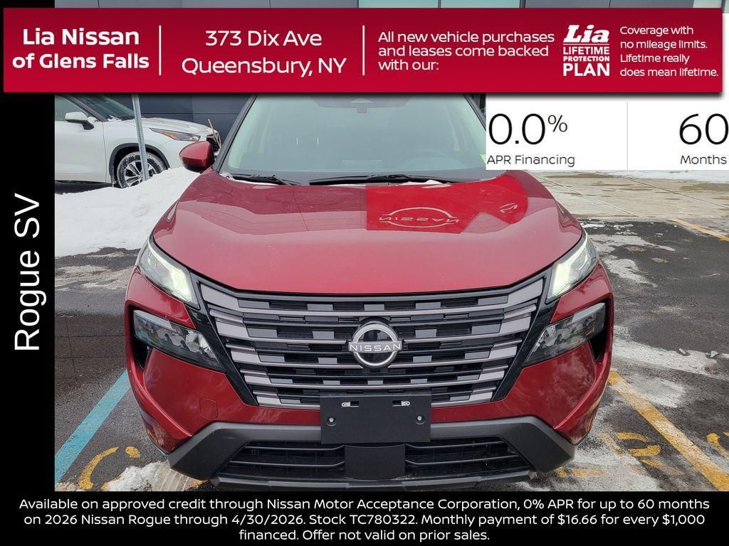 new 2026 Nissan Rogue car, priced at $31,250