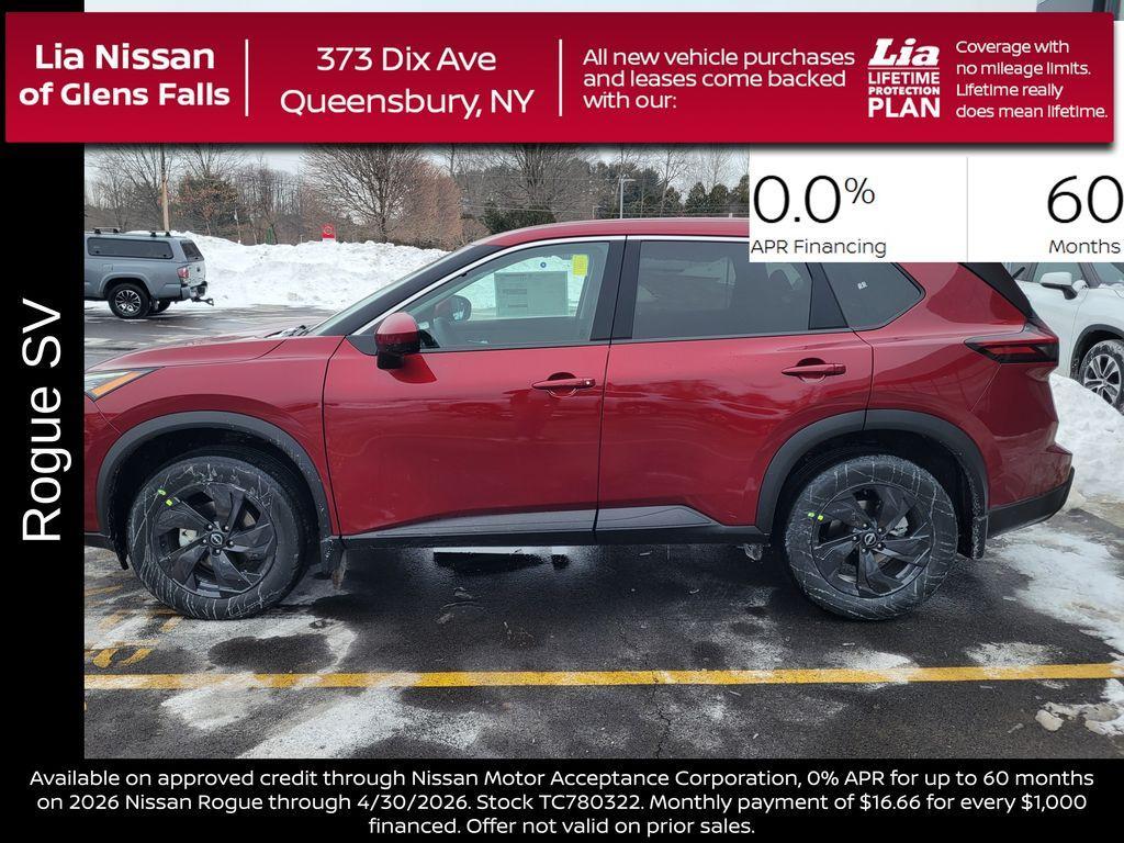 new 2026 Nissan Rogue car, priced at $31,250