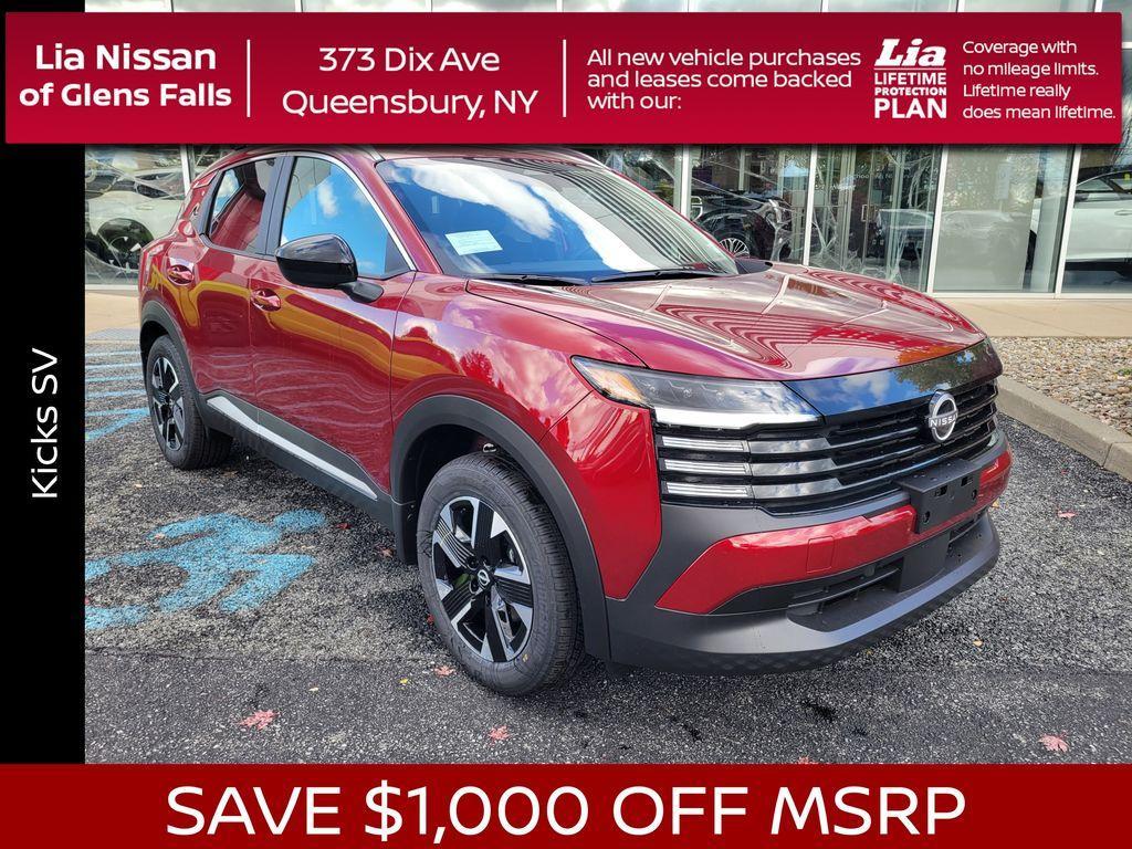 new 2026 Nissan Kicks car, priced at $27,662