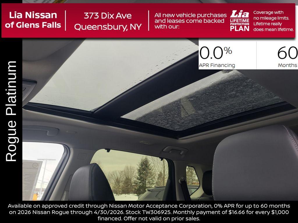 new 2026 Nissan Rogue car, priced at $36,974