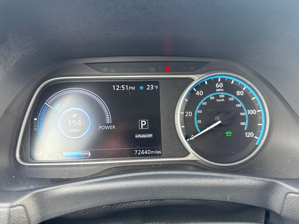 used 2021 Nissan Leaf car, priced at $11,942