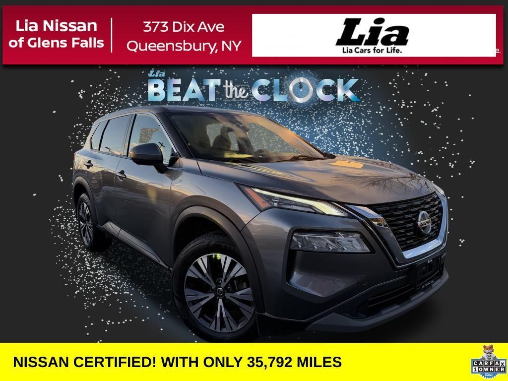 used 2021 Nissan Rogue car, priced at $20,942