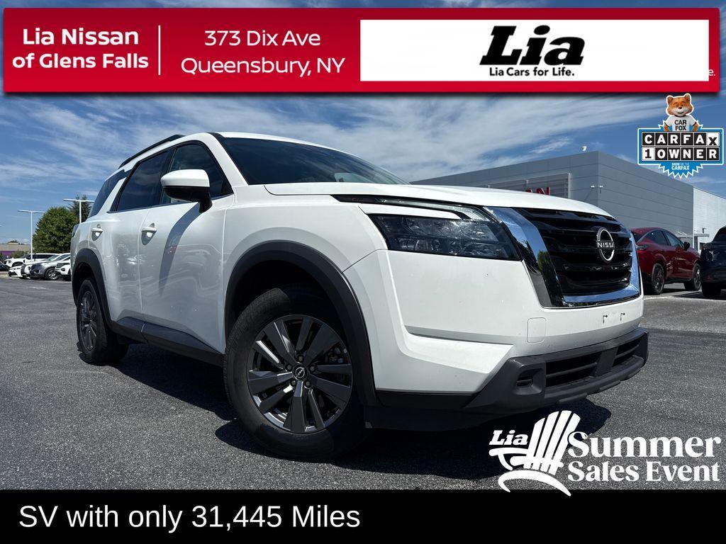 used 2025 Nissan Pathfinder car, priced at $33,500