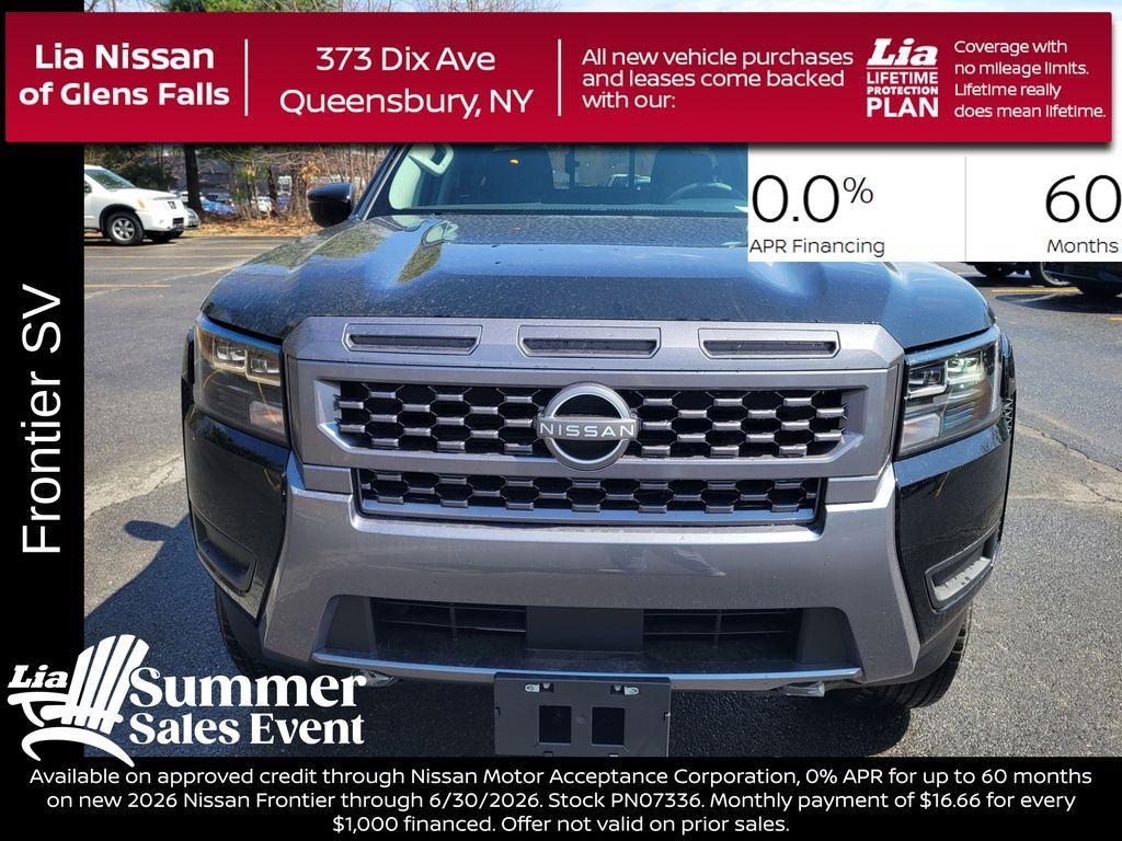 new 2026 Nissan Frontier car, priced at $40,385