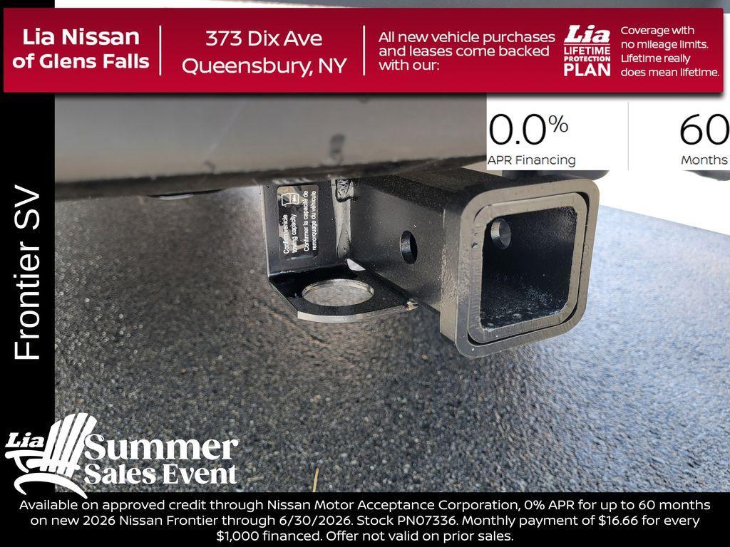 new 2026 Nissan Frontier car, priced at $40,385