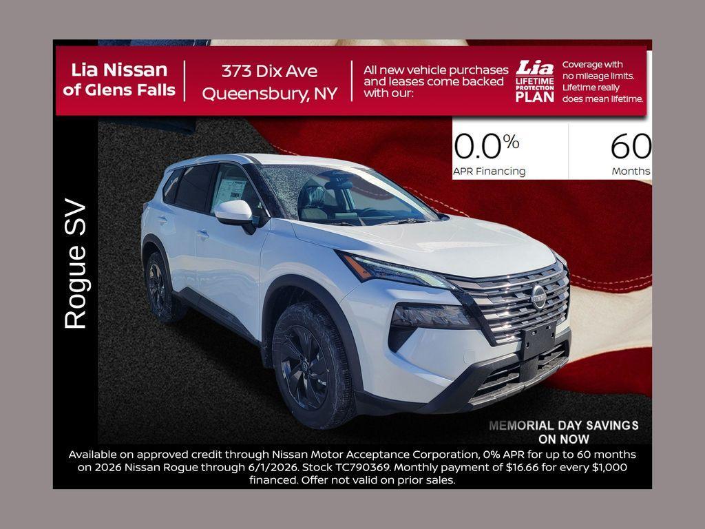 new 2026 Nissan Rogue car, priced at $31,995