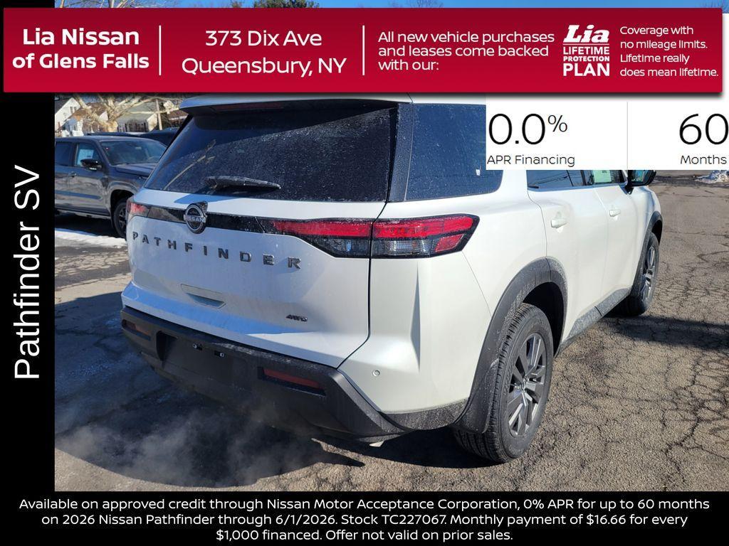 new 2026 Nissan Pathfinder car, priced at $41,460