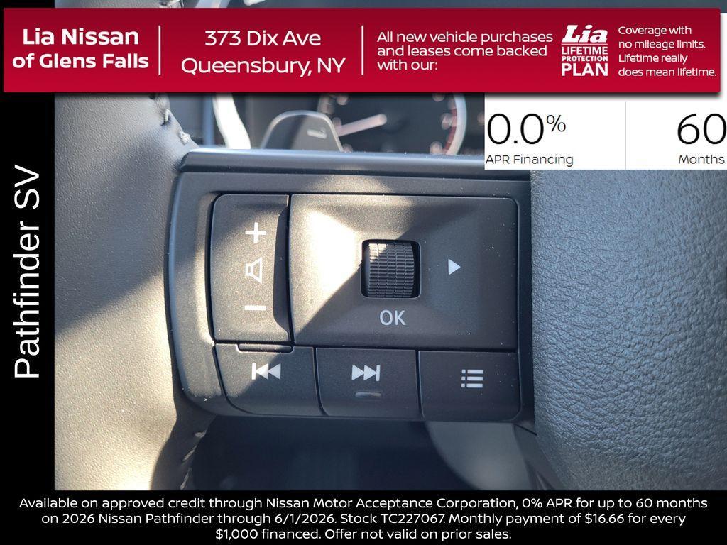 new 2026 Nissan Pathfinder car, priced at $41,460