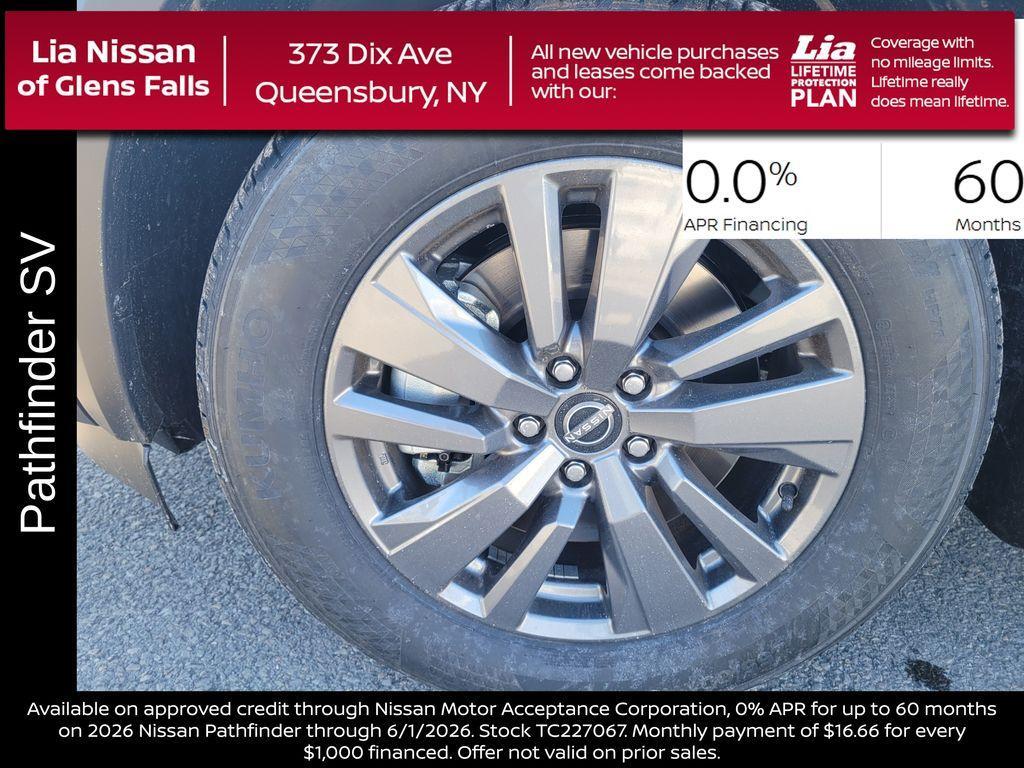 new 2026 Nissan Pathfinder car, priced at $41,460