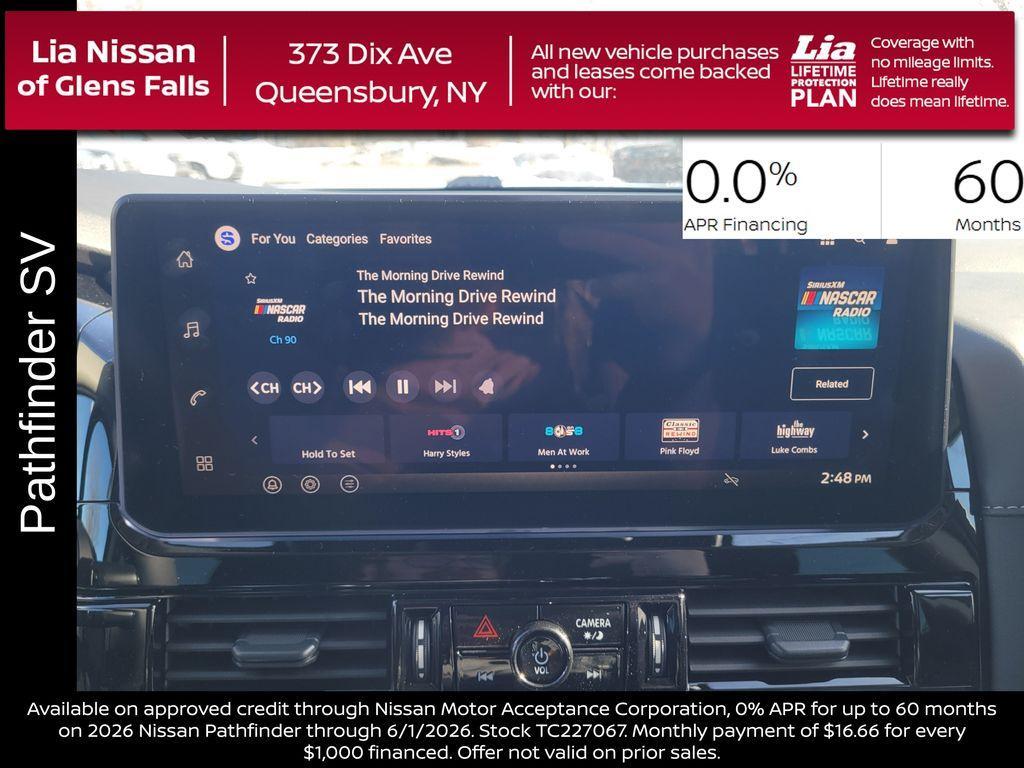 new 2026 Nissan Pathfinder car, priced at $41,460