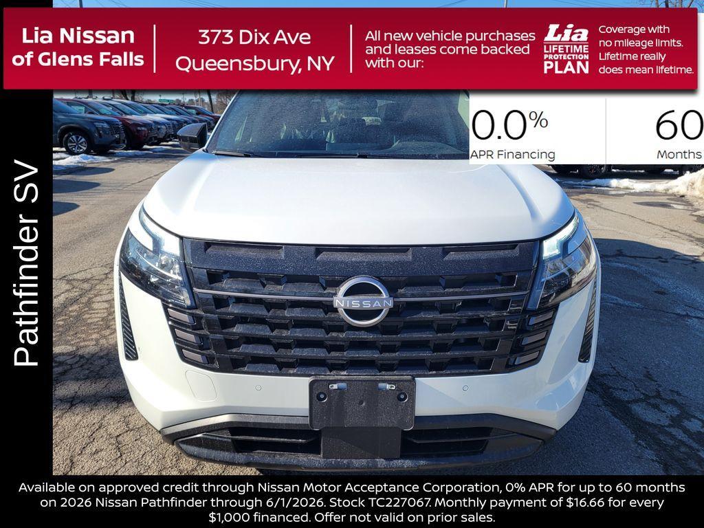 new 2026 Nissan Pathfinder car, priced at $41,460
