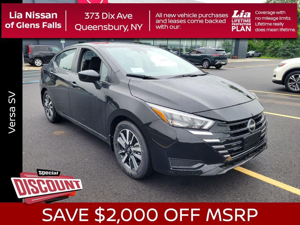 new 2025 Nissan Versa car, priced at $20,600