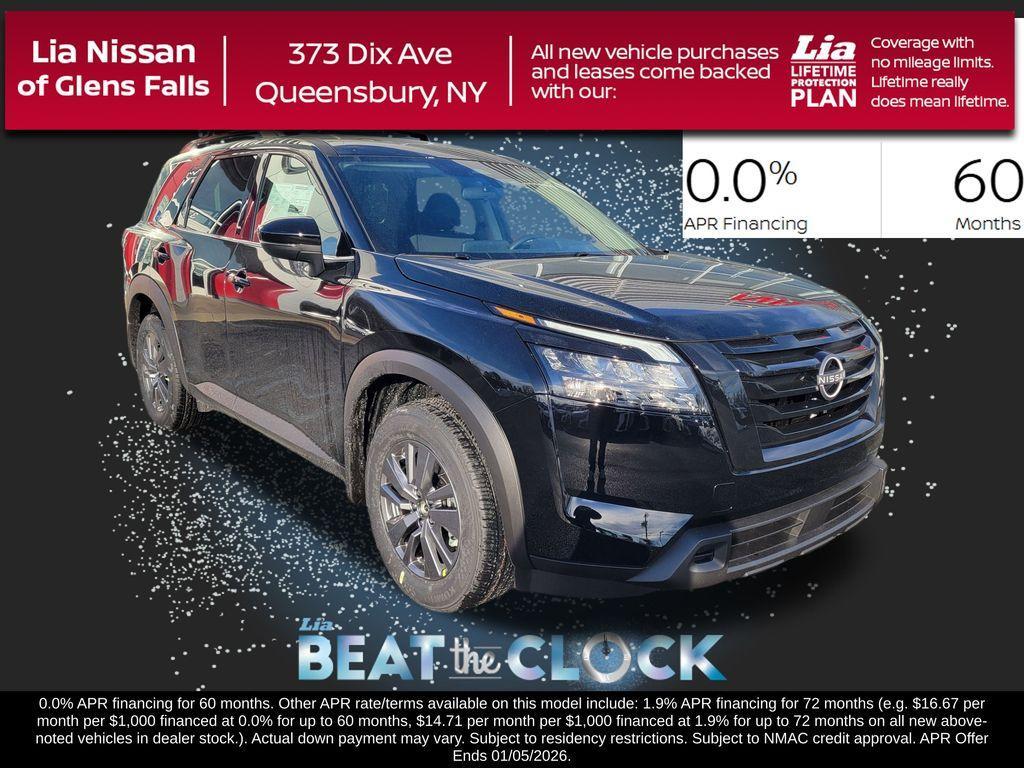 new 2025 Nissan Pathfinder car, priced at $39,375