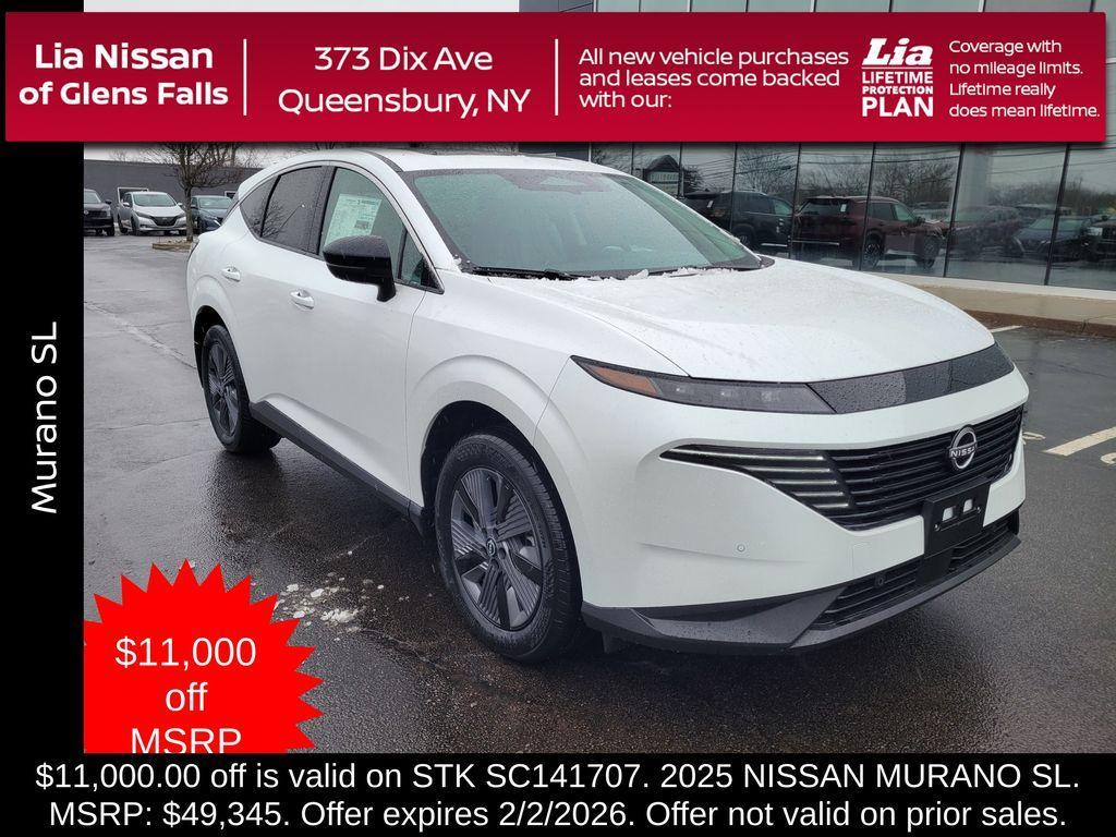 new 2025 Nissan Murano car, priced at $38,345