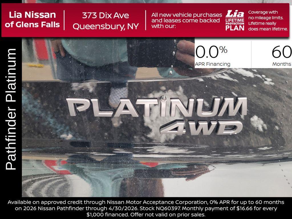 new 2026 Nissan Pathfinder car, priced at $51,490