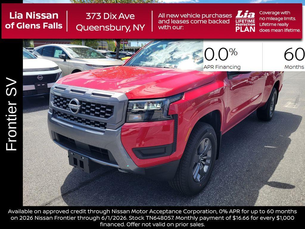 new 2026 Nissan Frontier car, priced at $41,610